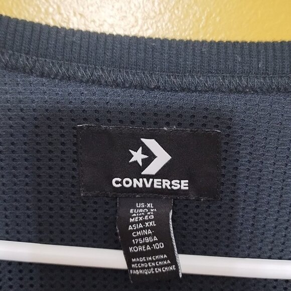 Converse Long Sleeve Tactical Cotton Performance Shirt XL Skater Y2K from 2010 - Picture 4 of 8